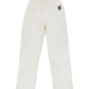 Yeezy Vultures White Sweatpants with Logo Patch size 1